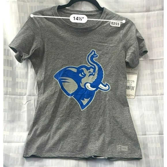 RUSSEL ATHLETIC, Women SHIRT, SHORT sleeve, SIZE S, COLOR GRAY - Picture 2 of 10